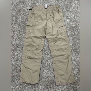 The North Face Men's Nylon Tan Cargo Pants M